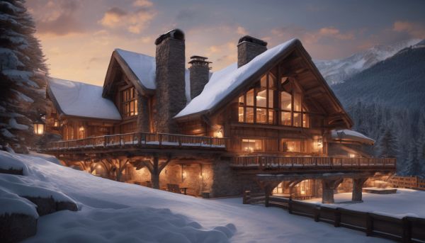 Un chalet accueillant pour une expérience gastronomique au Caillou